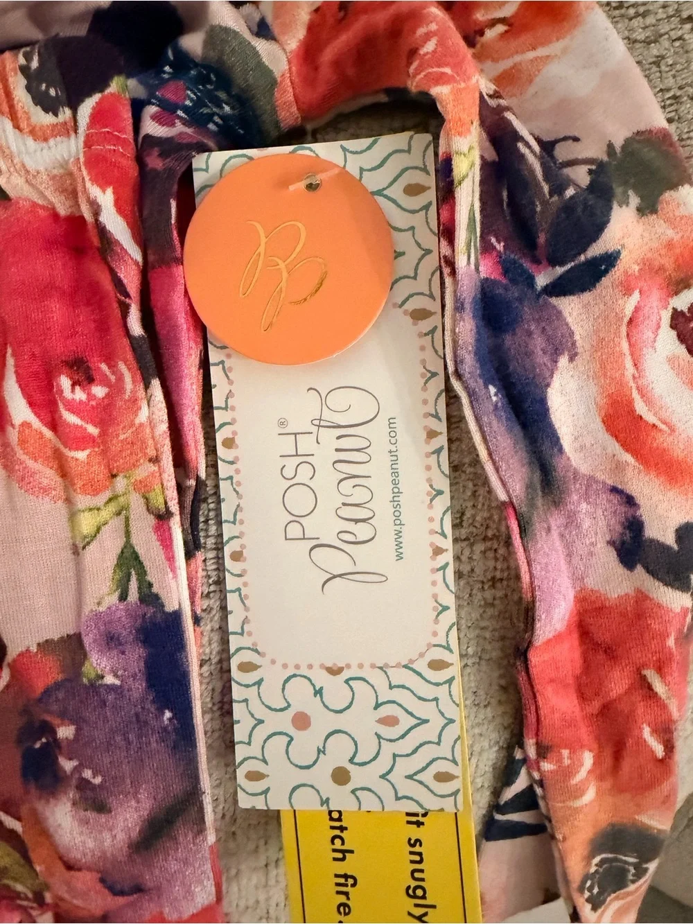 Posh Peanut Dusk Rose 2 Piece Pajama Set - NWT